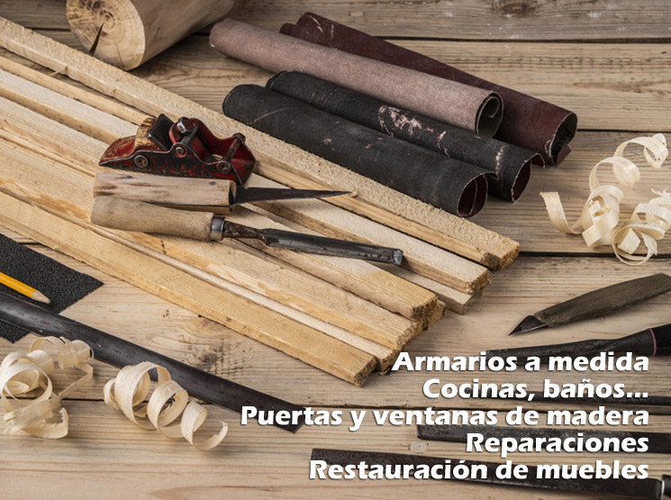 Servicios integrales de carpintería y ebanistería a medida para hogares y comercios Logroño (La Rioja)